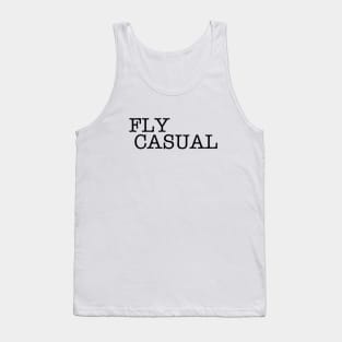 Fly Casual (Black) Tank Top